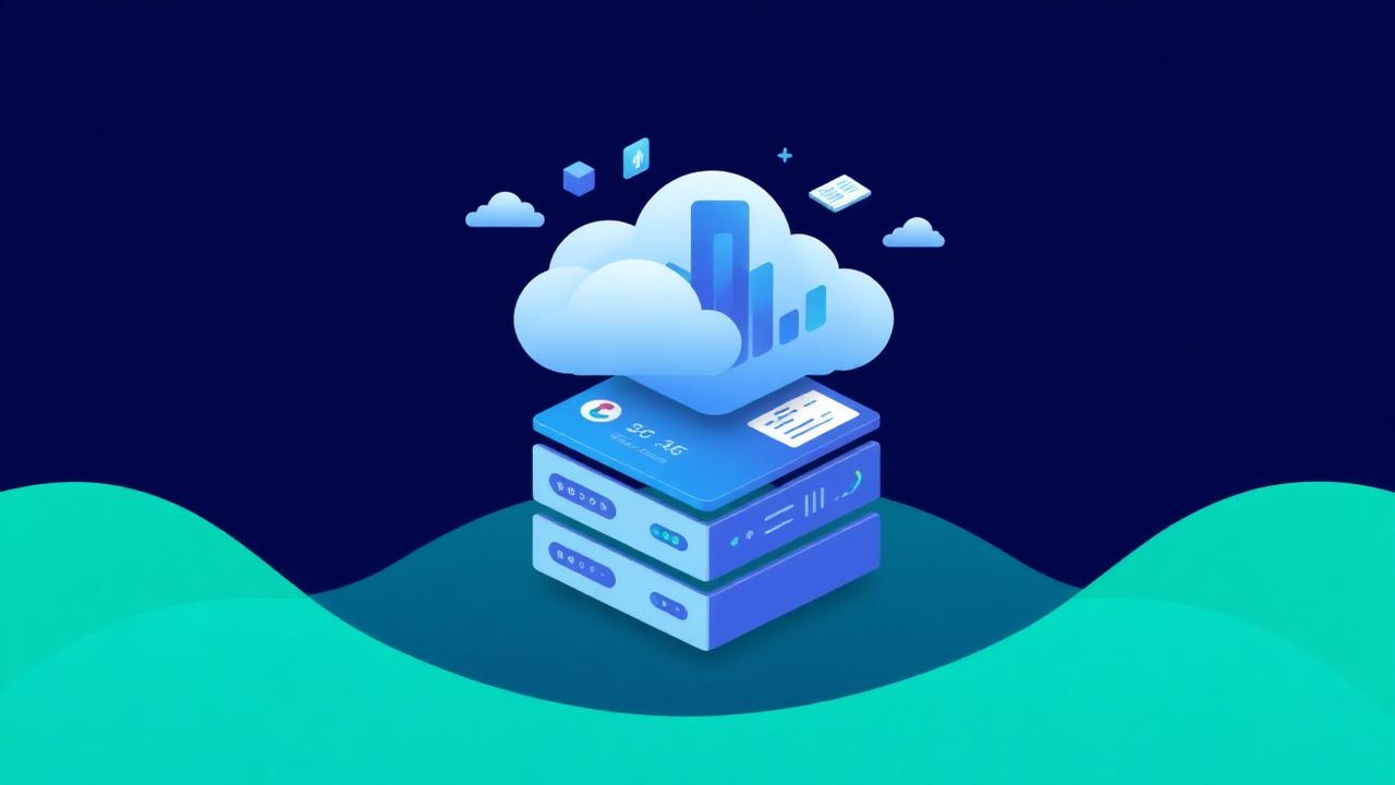 Ilustração de desenvolvimento de plataformas SaaS